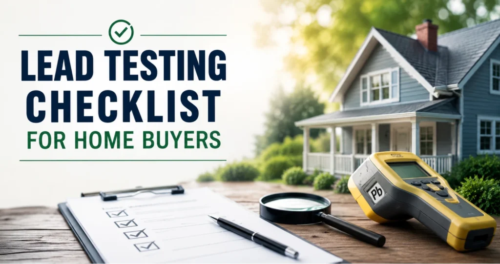 Lead Testing Checklist for Home Buyers in New York