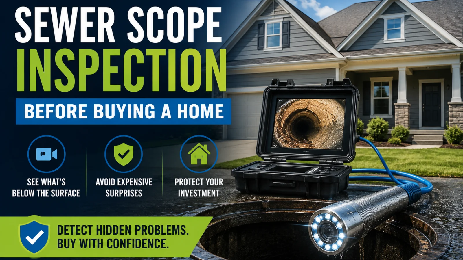 Do You Need a Sewer Scope Inspection Before Buying a Home
